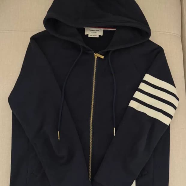톰브라운 4선 후드집업 3사이즈