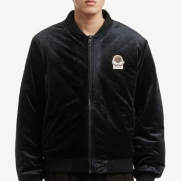 퍼킹어썸 벨벳 봄버 자켓 L