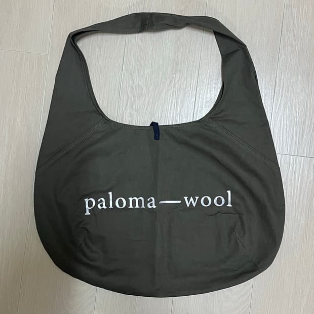 [당일배송] 팔로마울 10주년 에코백 카키, 팔로마울 가방