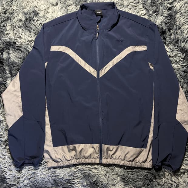 빈티지 르까프 네이비 트랙탑 바람막이