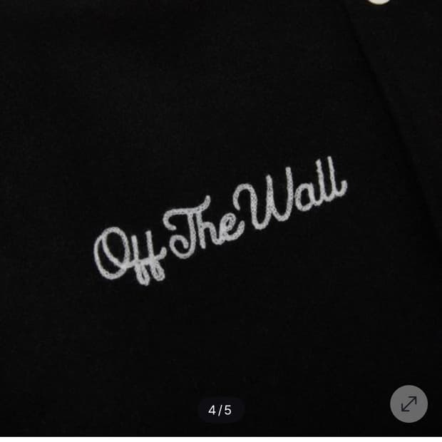 체커보더 리서치 바시티 자켓