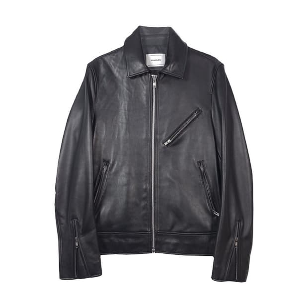 비바스튜디오 클래식 싱글 라이더 자켓 M