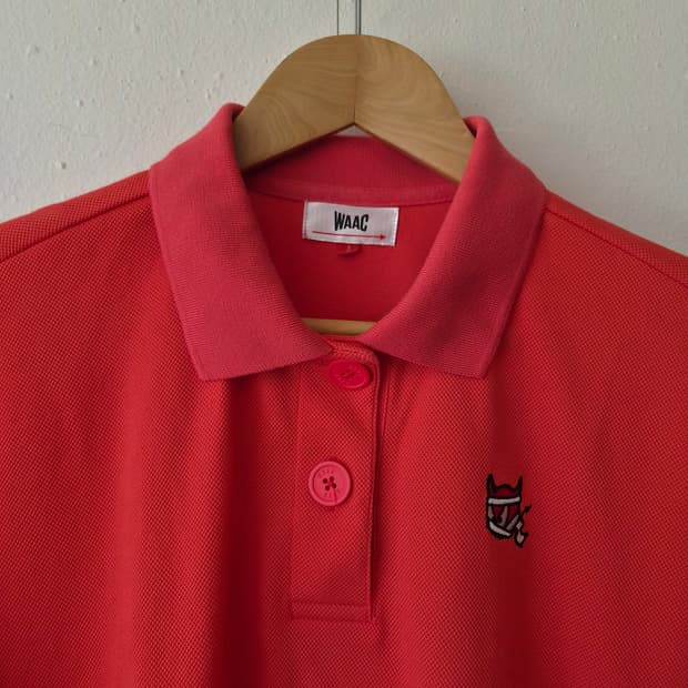 왁 Waac 여성 라인반팔PK카라티셔츠 4사이즈