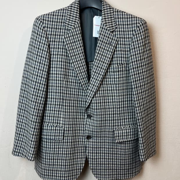 빈티지 울 블레이저