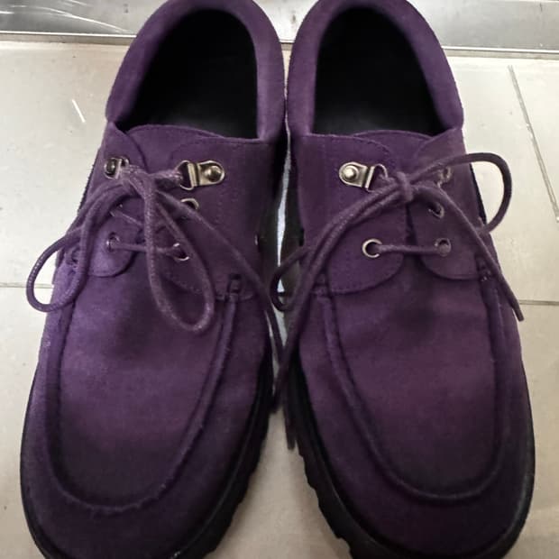 야세X피로 퍼플 보트슈즈