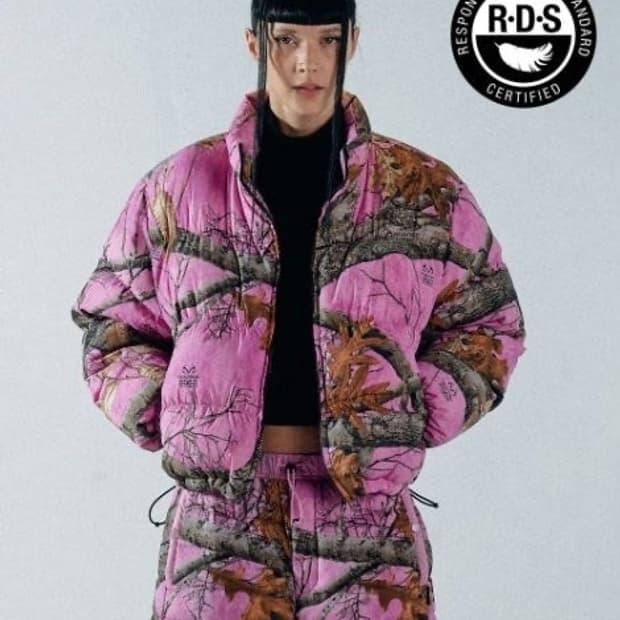 스컬프터 크롭 푸퍼 다운 리얼트리 포레스트