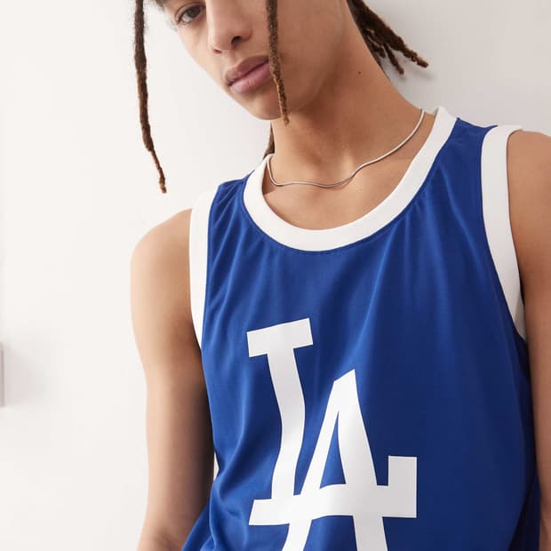 47 브랜드 MLB LA 다저스 임프린트 뉴시티 민소매 져지티 XL