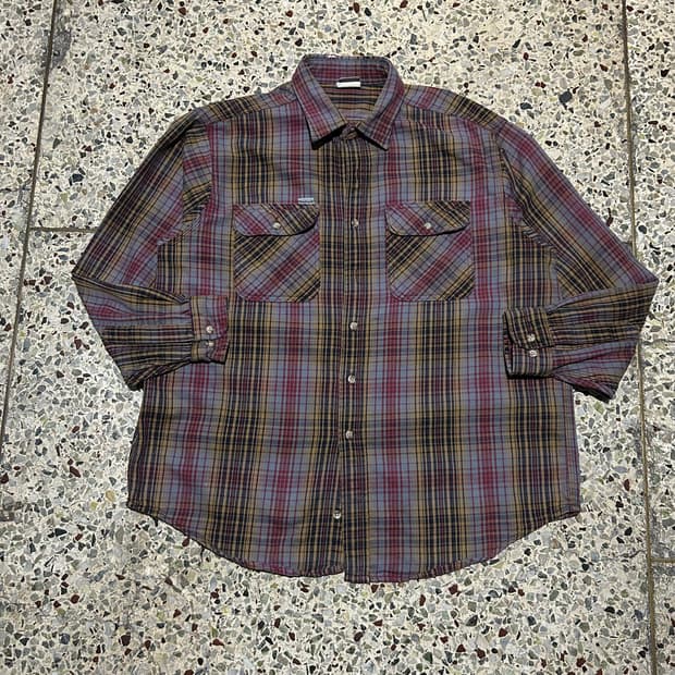 칼하트(Carhartt) 투포켓 체크 셔츠