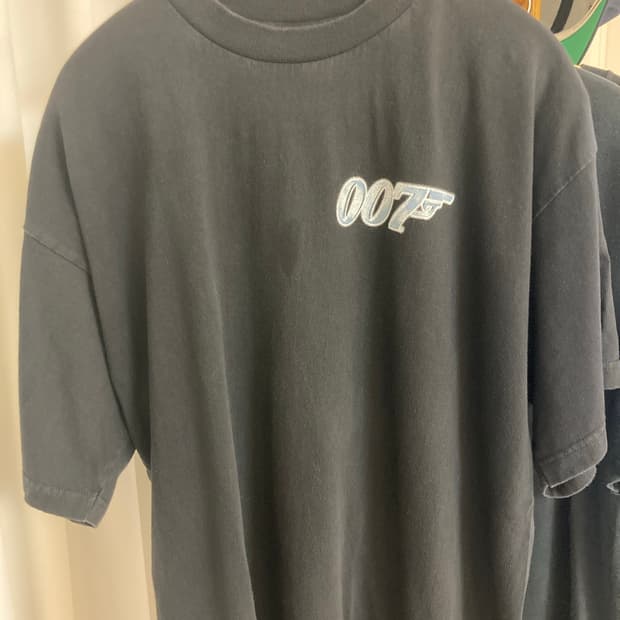 90s 무비티 007 빈티지 티셔츠