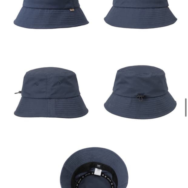 새상품 TNP 티엔피 정가 3만9천 스탠다드 버킷햇 네이비