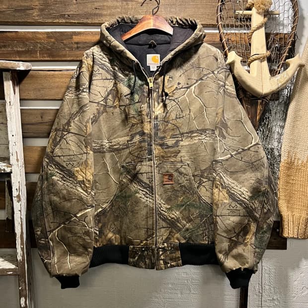 [M]칼하트 Made in USA 리얼트리 액티브 워크 자켓