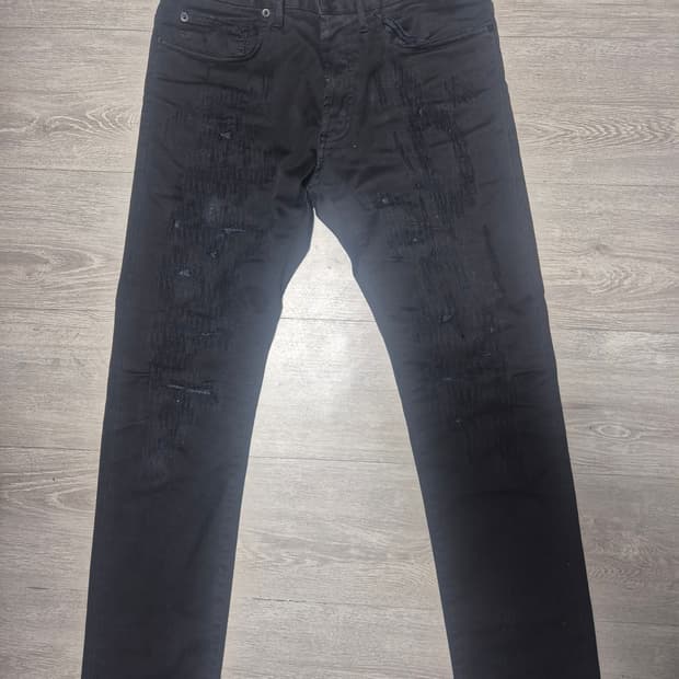 dior homme 11aw moleskin jeans