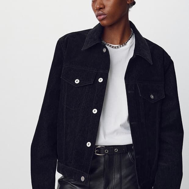 토니웩벨벳데님자켓 XL 팝니다.