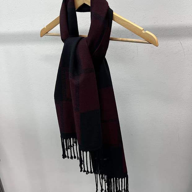 베르사체 이태리 울 머플러 