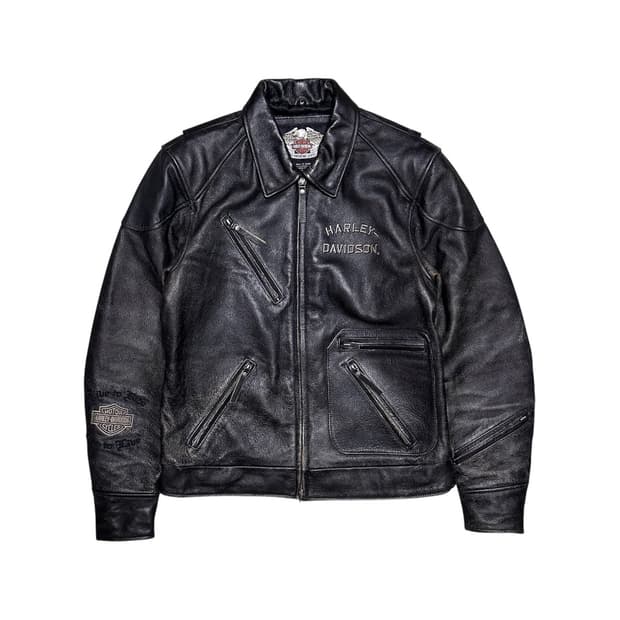 Harley Davidson Eagle Motorcycle Leather