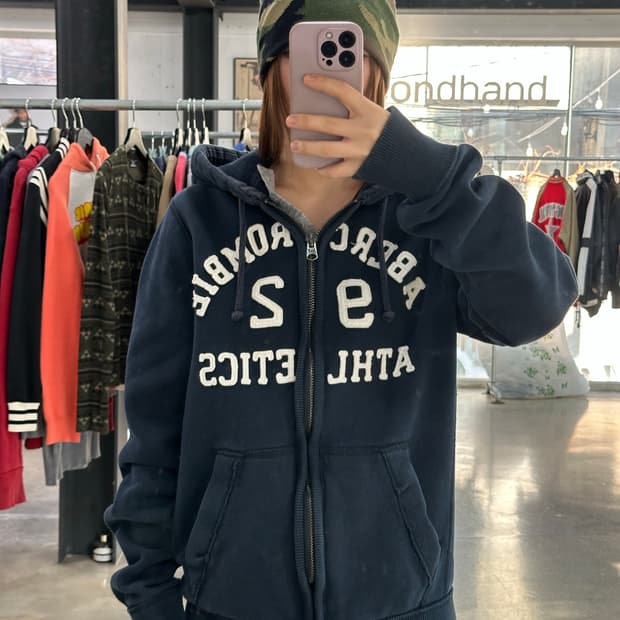 아베크롬비 머슬핏 후드집업