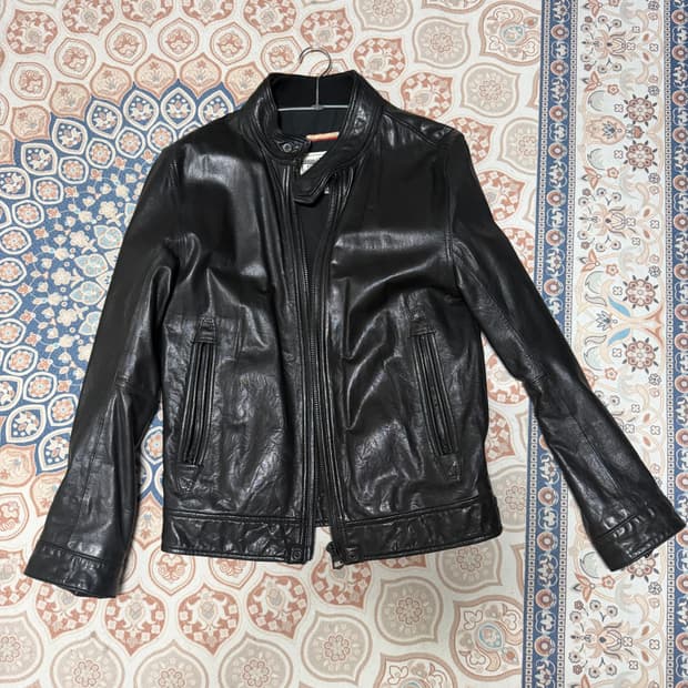 리바이스 램스킨 가죽자켓