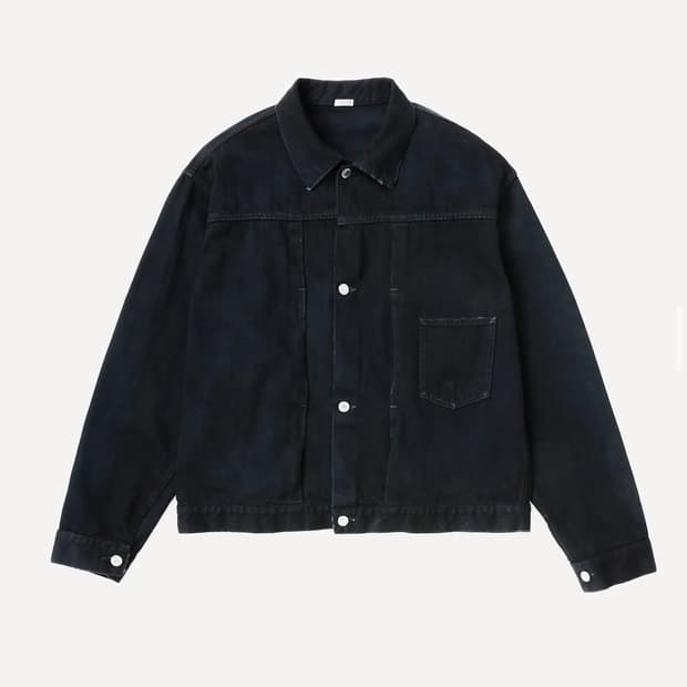 [46 새상품] 아프레쎄 26SS 빈티지 데님 자켓