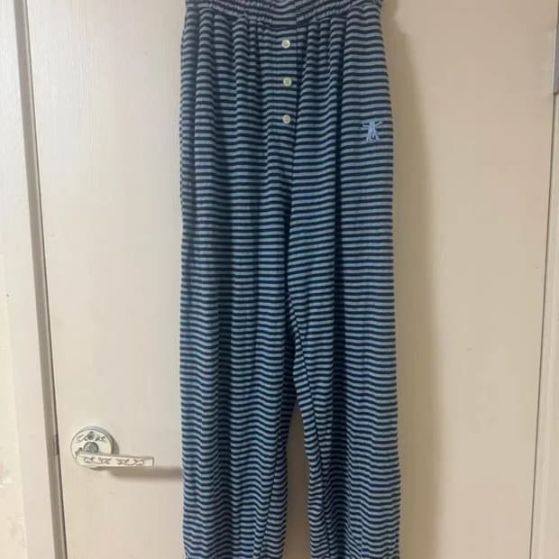 [S] 오픈와이와이 스트라이프 면 바지