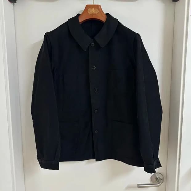 오리지날 40 블랙몰스킨 프랜치 워크자켓