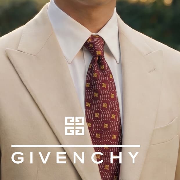지방시 실크 와인 입체 자카드 패턴 넥타이 9.6cm A+등급 K3027