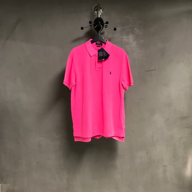 폴로 랄프로렌 PK 반팔 카라티 핑크 L