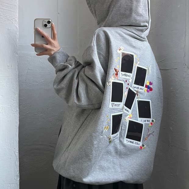 Doublet 더블렛 폴라로이드 후디