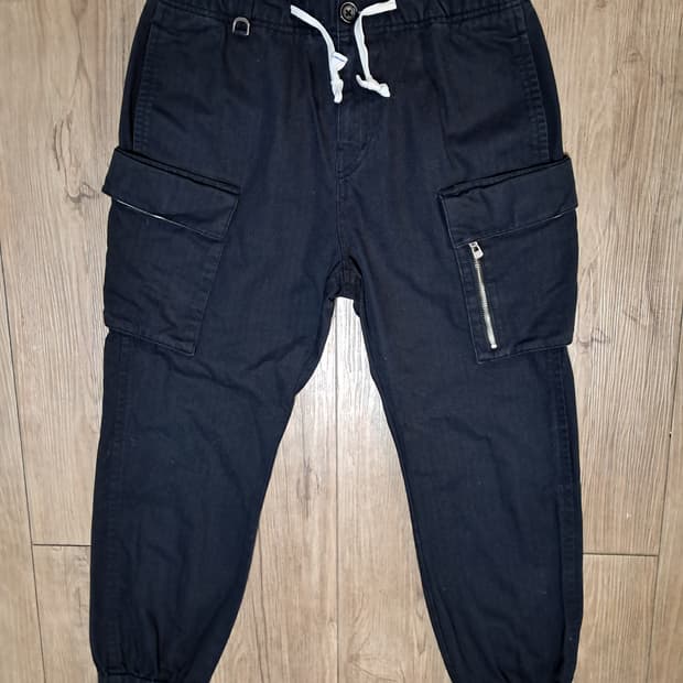 라이풀미니멀가먼츠 카고 조거바지 M