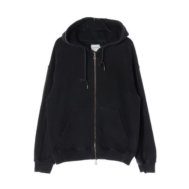 DIMITRI BLACK 워싱 후드집업 0