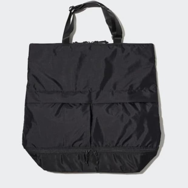 (새상품) 유니클로 유틸리티2WAY백 블랙