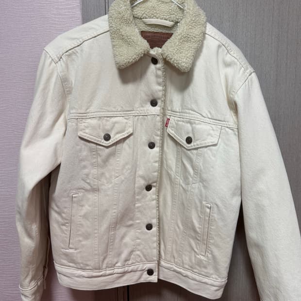 리바이스 뽀글이 자켓