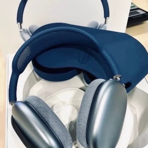 사용2달 보증 27.01까지 S급 애플 에어팟 맥스 블루 C타입 풀박스