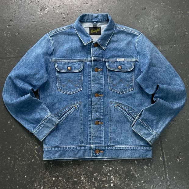 90 랭글러 90s 124MJ 웨스턴 데님 자켓