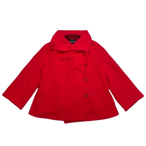 엠포리오 아르마니 레드 코트 US 12