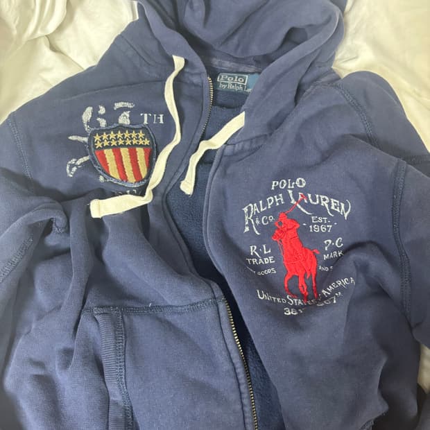 폴로 빅포니 후드집업