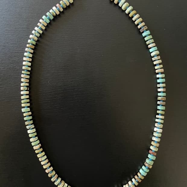 오리지널 나바호 터키석 925실버 목걸이