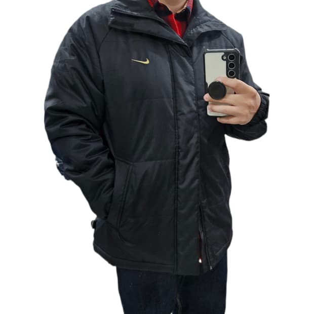 나이키 00s 오버핏 빈티지 올드스쿨 패딩 M 95-100