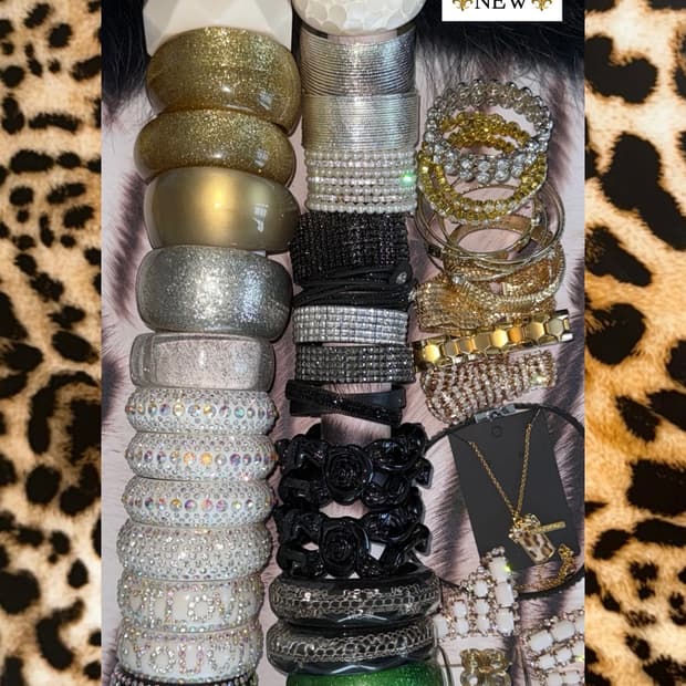 일본 빈티지 갸루 펑크 뱅글 신상