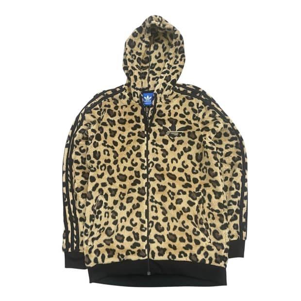 아디다스 쉐르파 호피 후드집업
