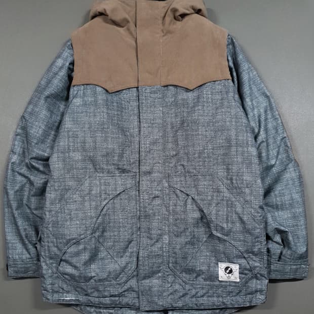 실측 XL) BURTON 버튼 AG 번더 아날로그 애들러 투습 점퍼 자켓