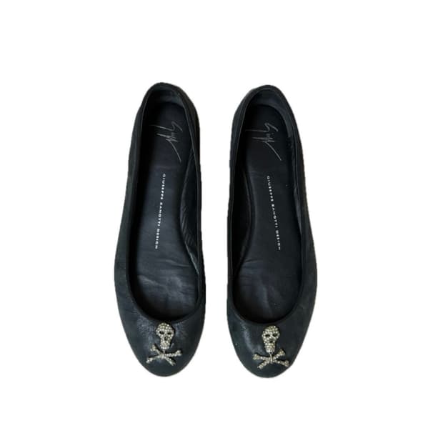 Giuseppe Zanotti 해골 플랫슈즈