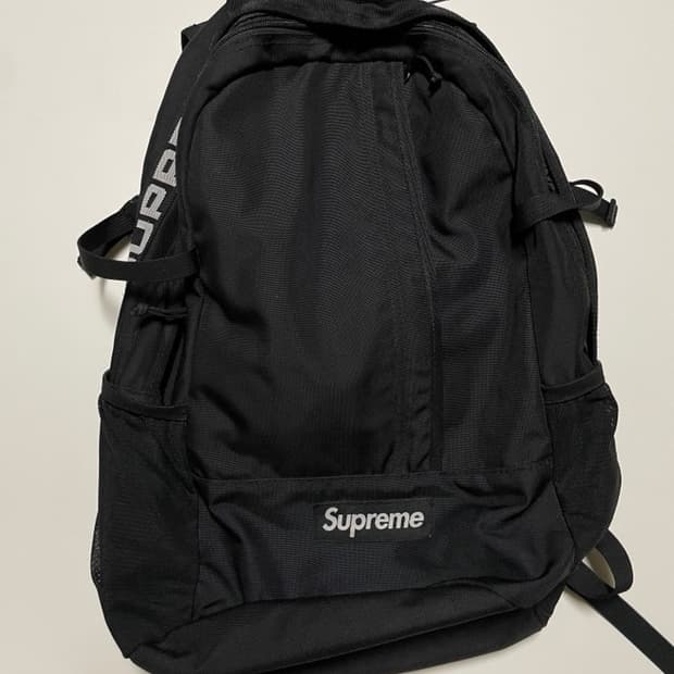슈프림 18ss 백팩 블랙