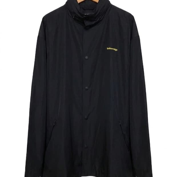발렌시아가 17FW 로고 우비