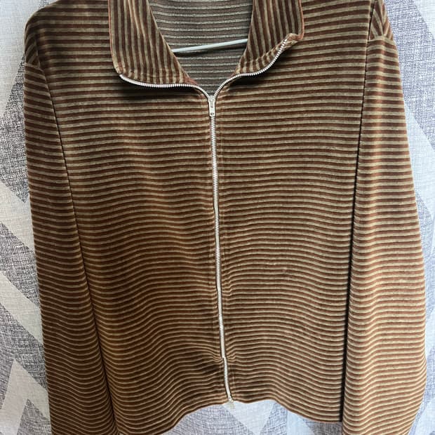 아워레가시 SHRUNKEN FULLZIP POLO