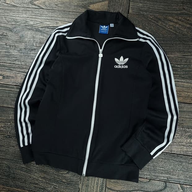 [아디다스] 유로파 져지 트랙탑 집업 자켓 블랙 M18226