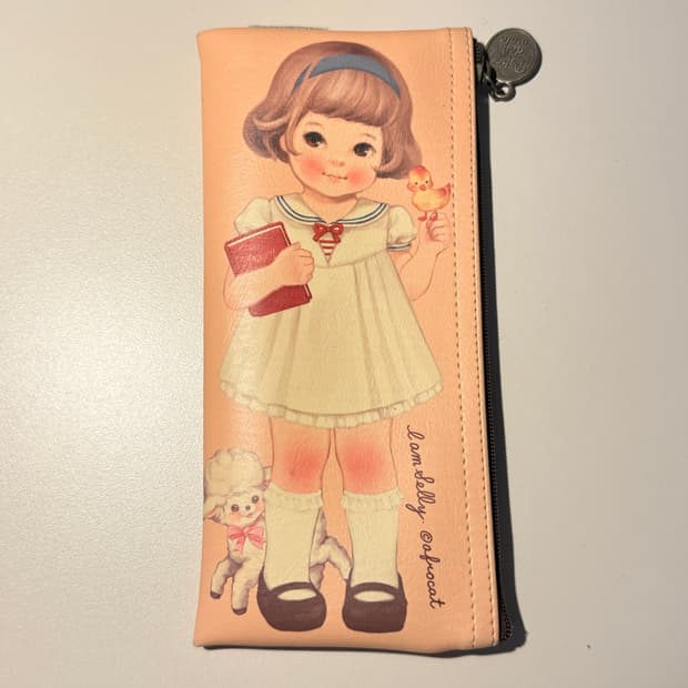 아프로캣 페이퍼돌메이트 샐리 필통 파우치