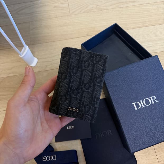 풀박스 디올 오블리크 오거나이저 블랙