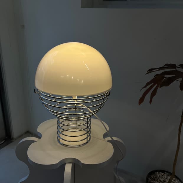 글라스조명 화이트