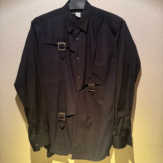 Comme des Garçons SHIRT 아카이브 절개 버클 셔츠 L