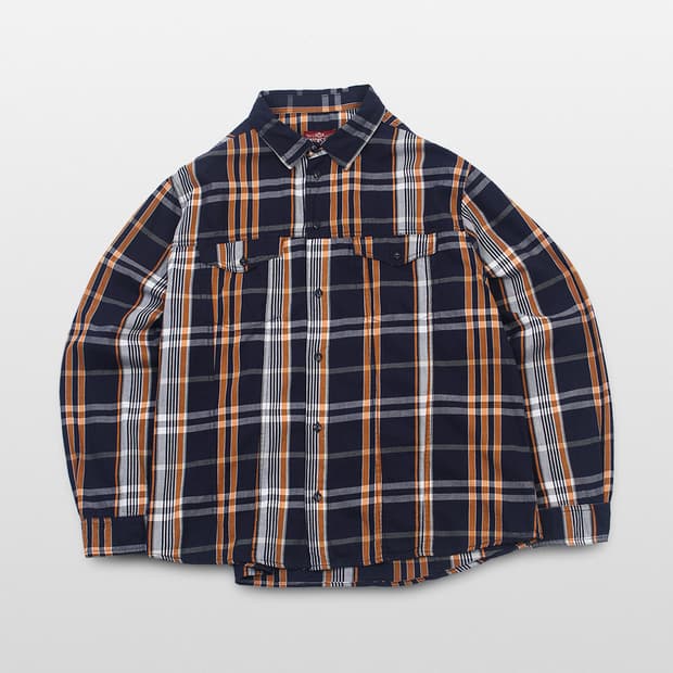 MATCHSTICK Trucker Checkered Jacket MMO